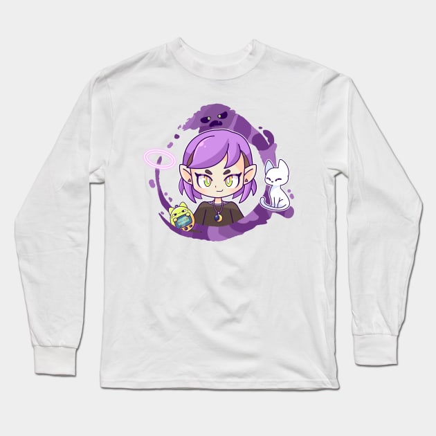 Amity Long Sleeve T-Shirt by Kaidankuri